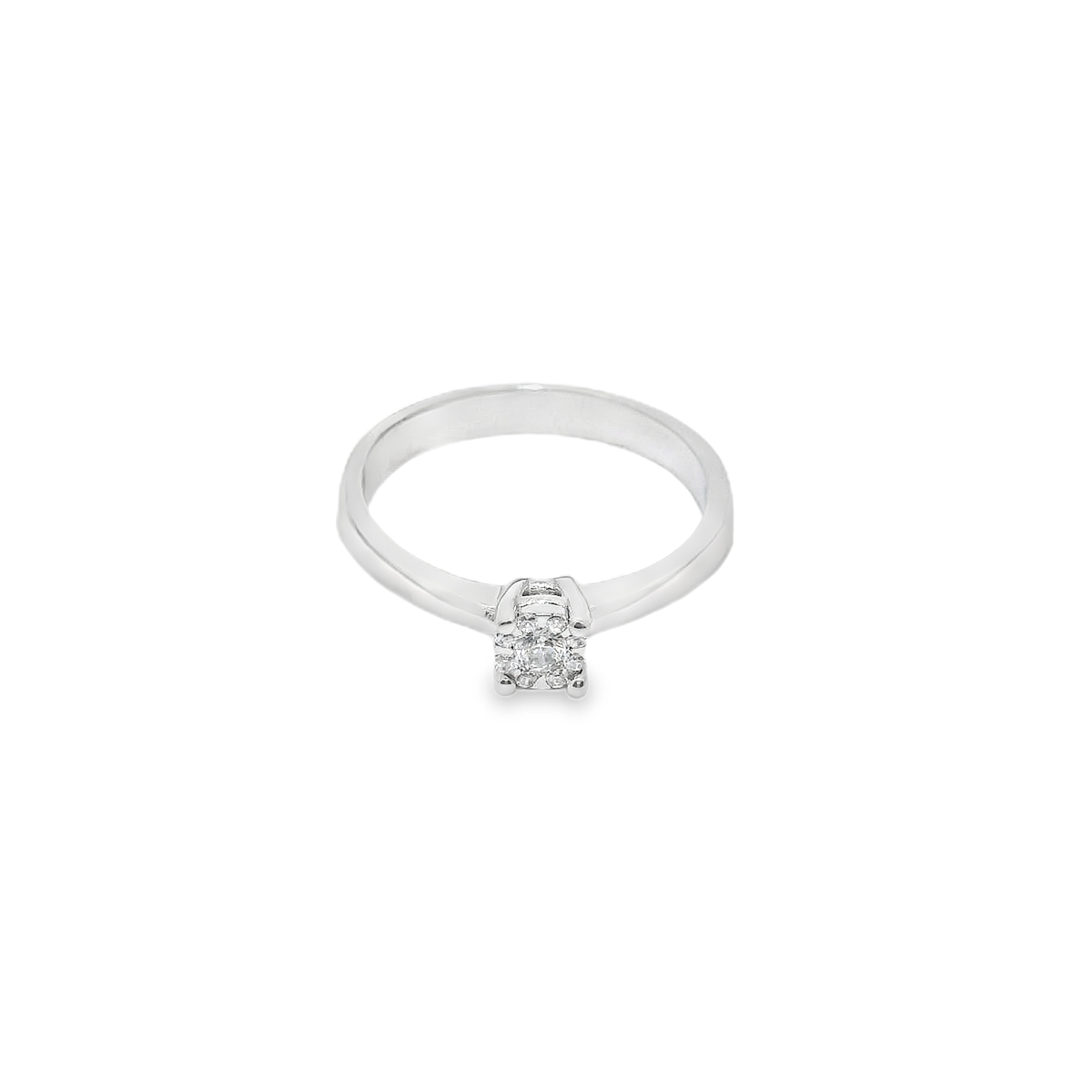 Anillo de compromiso.