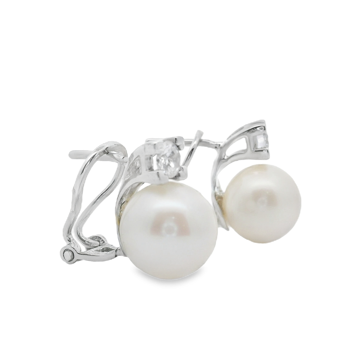 Pendientes de perlas.