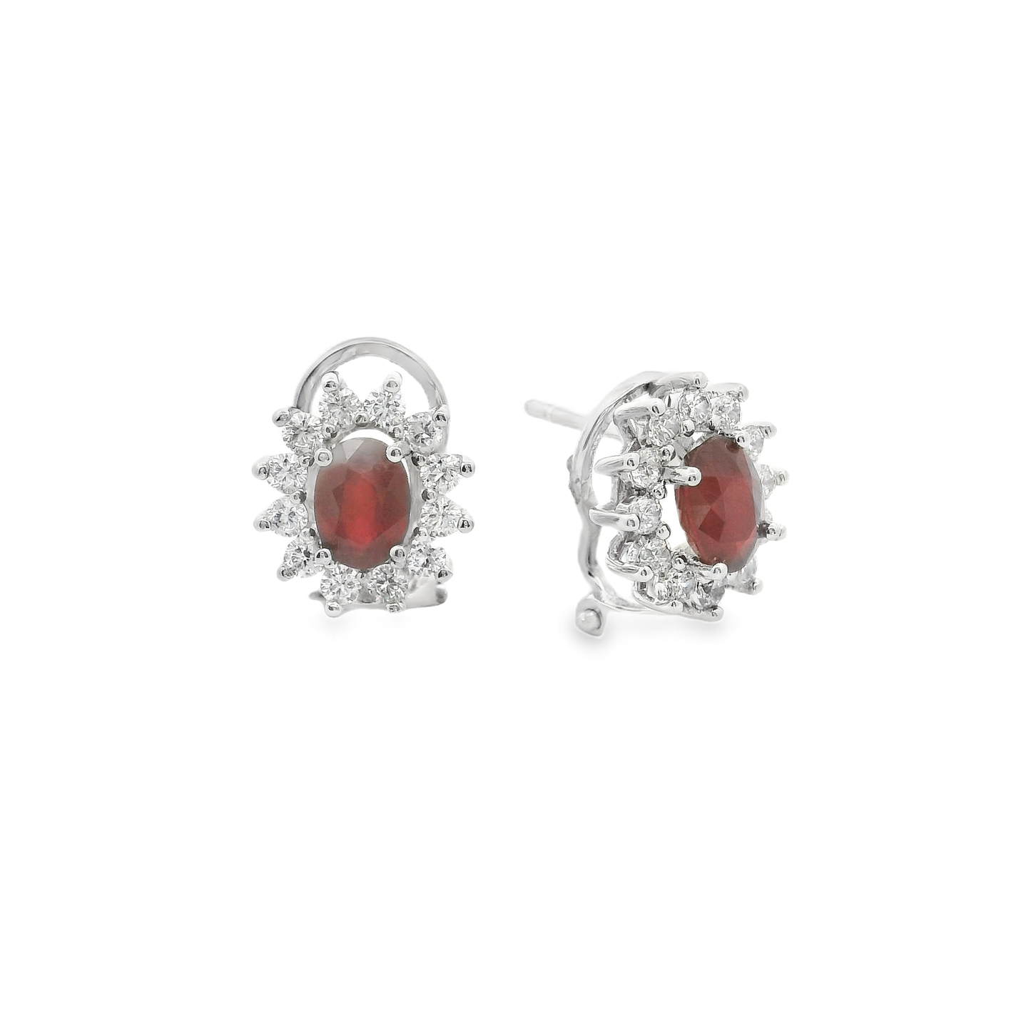 Pendientes de color.