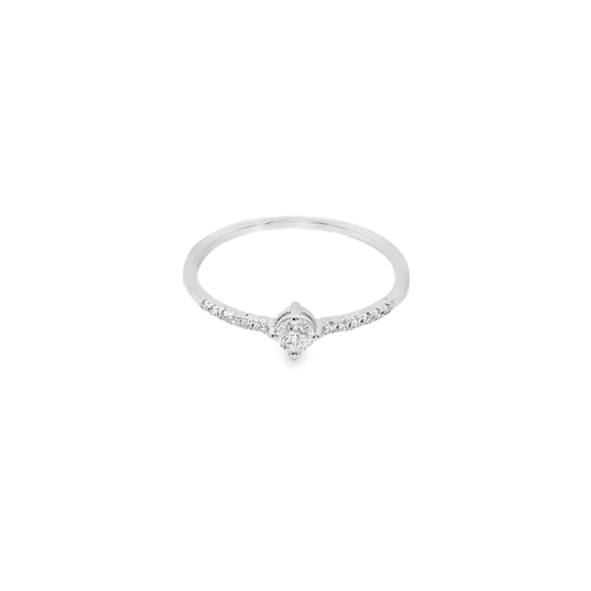 Anillo de compromiso.