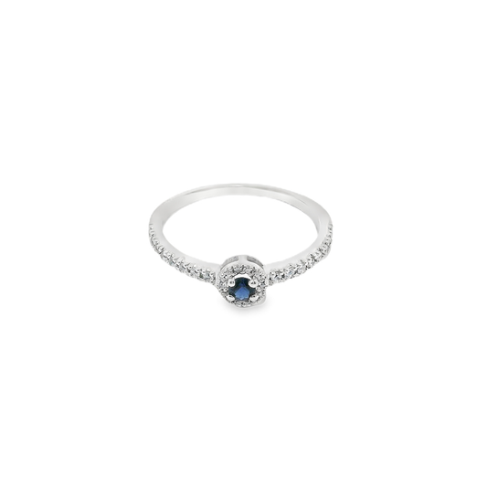 Anillo de compromiso.