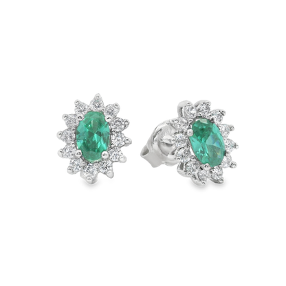 Pendientes de color.