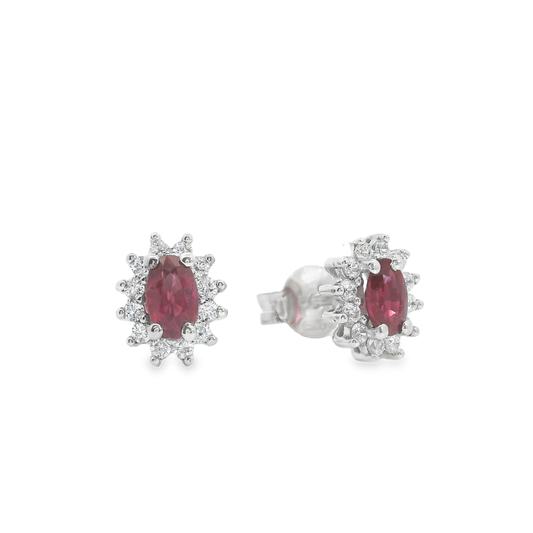 Pendientes de color.