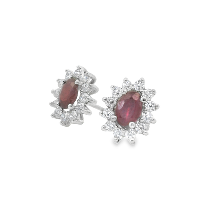 Pendientes de color.