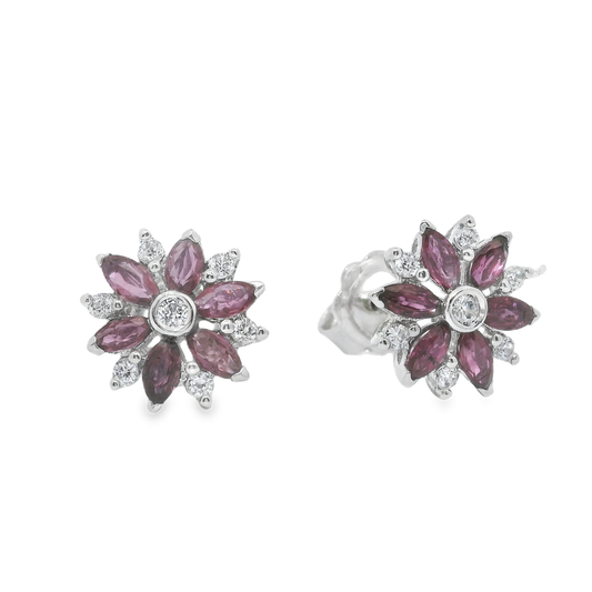 Pendientes de color.