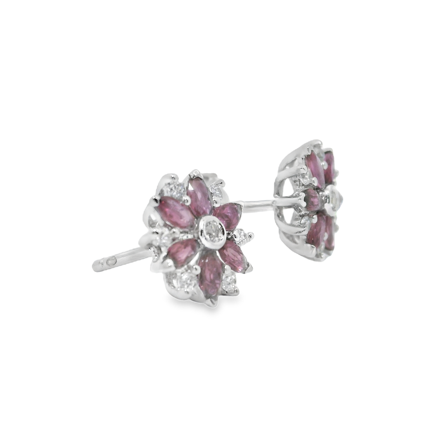 Pendientes de color.