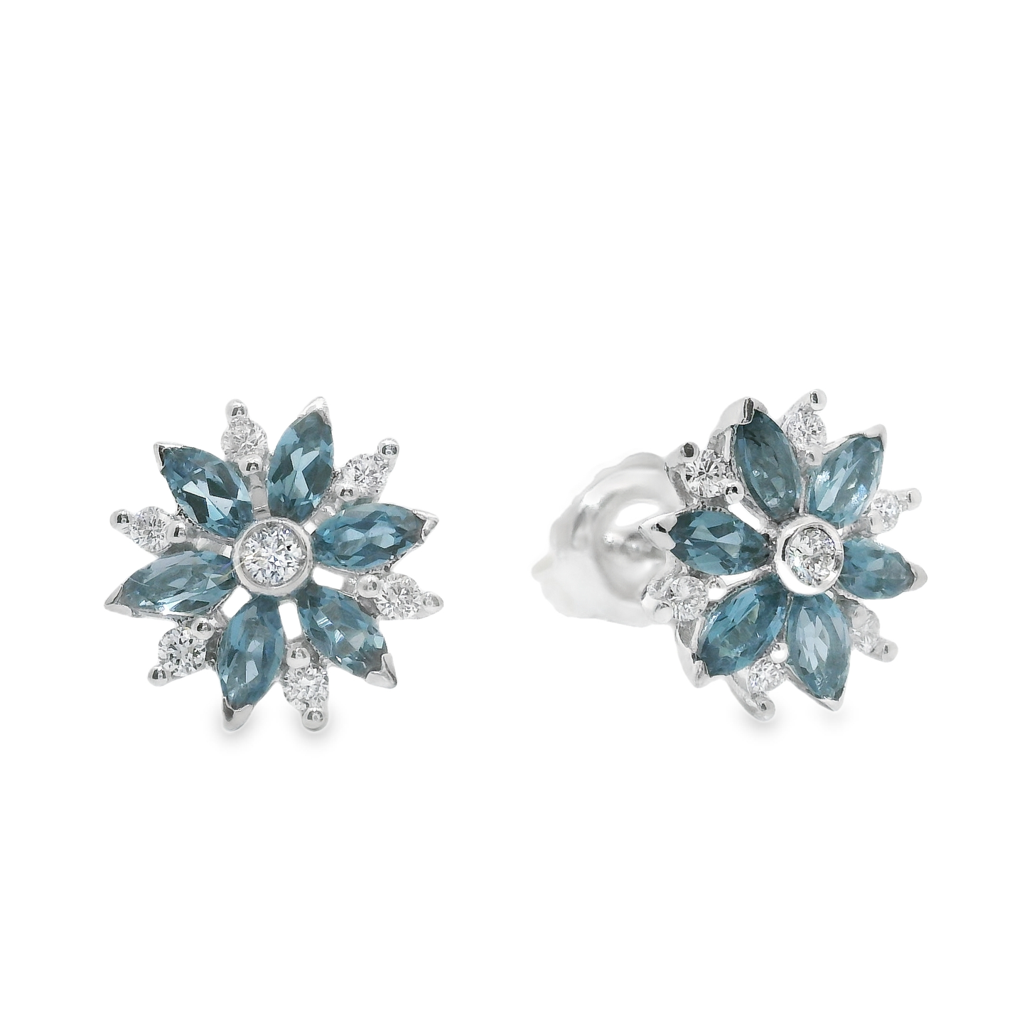 Pendientes de color.