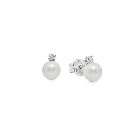 Pendientes de perlas.