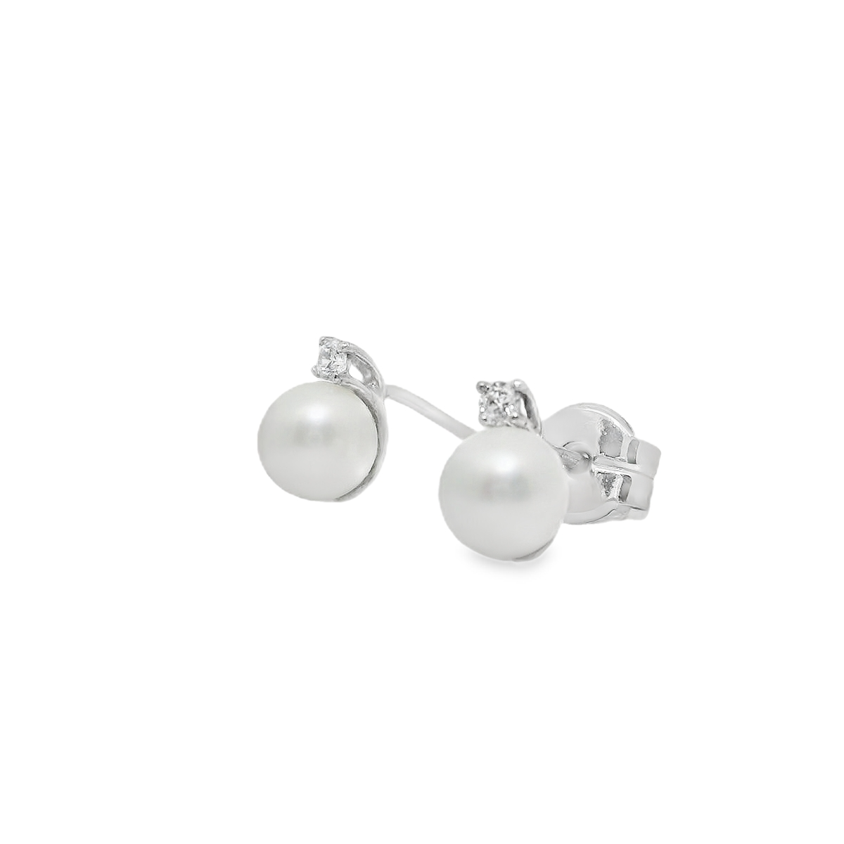 Pendientes de perlas.
