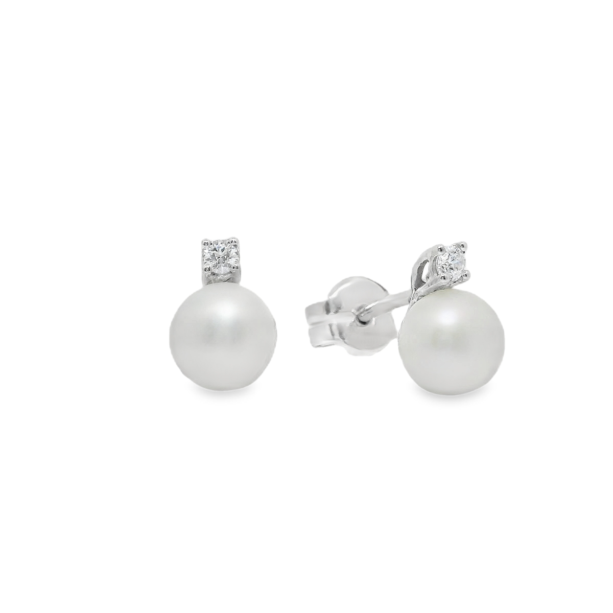 Pendientes de perlas.