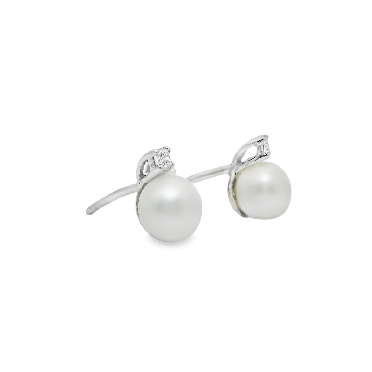 Pendientes de perlas.