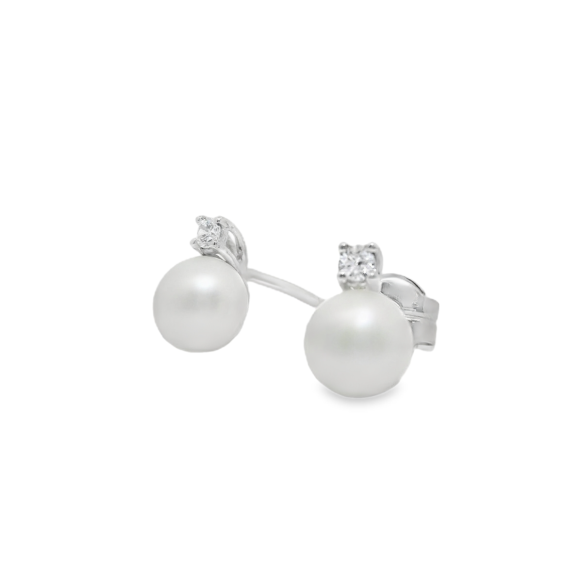 Pendientes de perlas.