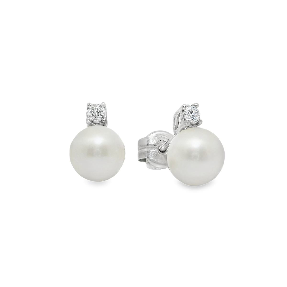Pendientes de perlas.