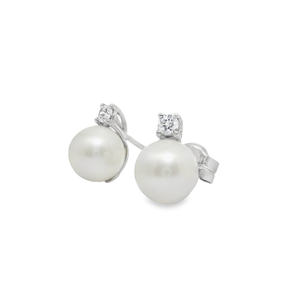 Pendientes de perlas.