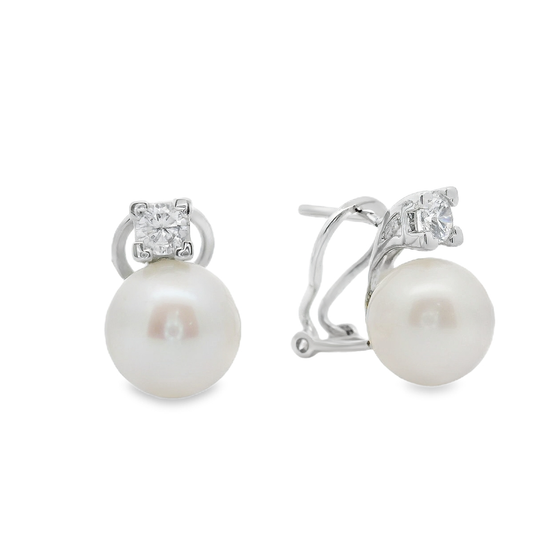 Pendientes de perlas.