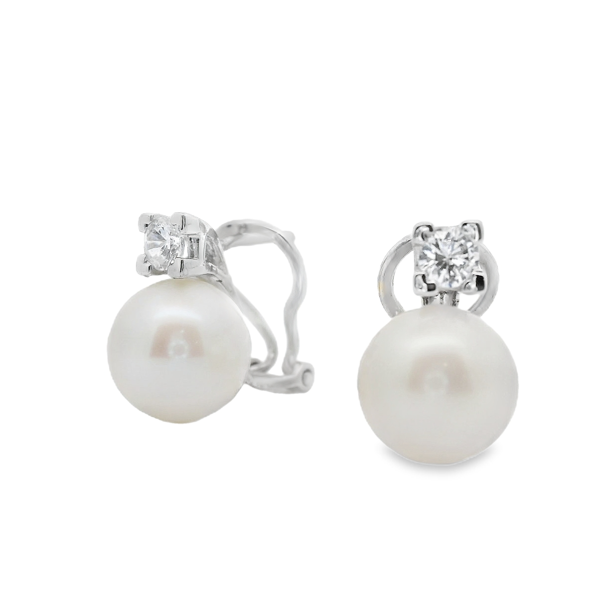 Pendientes de perlas.