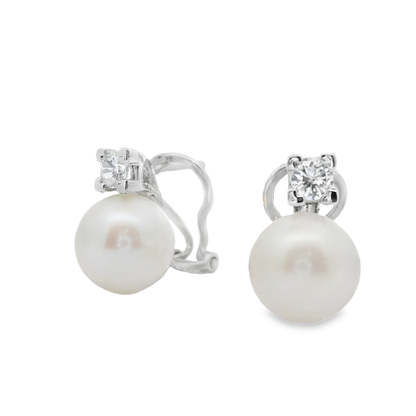 Pendientes de perlas.