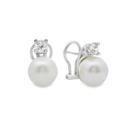 Pendientes de perlas.