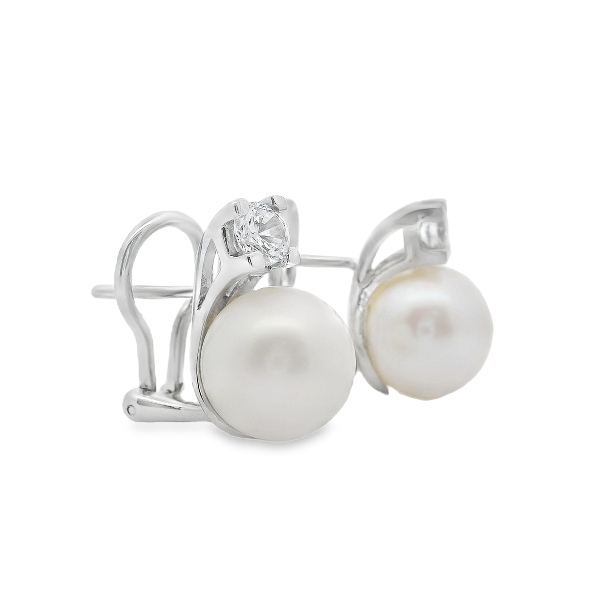 Pendientes de perlas.