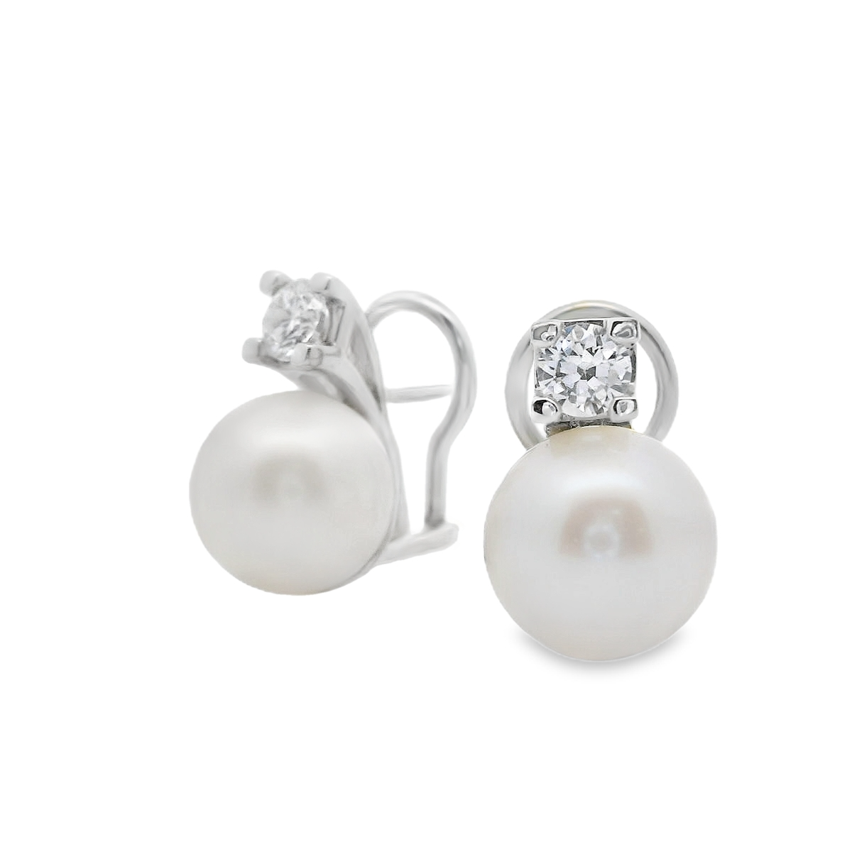 Pendientes de perlas.