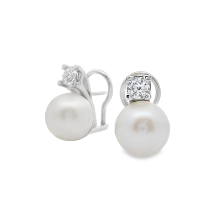 Pendientes de perlas.