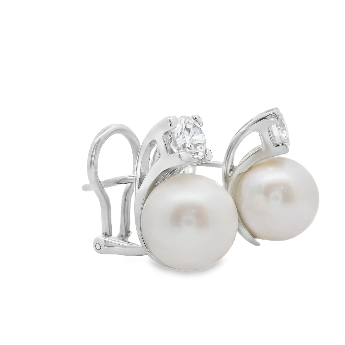 Pendientes de perlas.