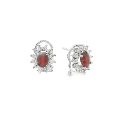 Pendientes de color.