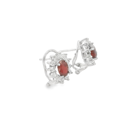 Pendientes de color.