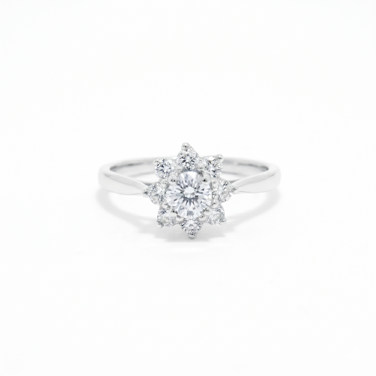 Anillo de compromiso.