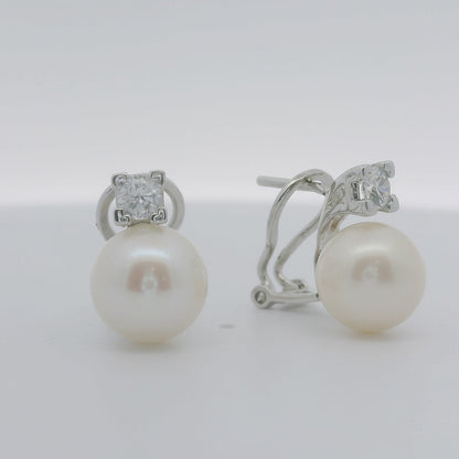 Pendientes de perlas.