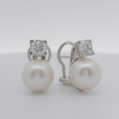 Pendientes de perlas.