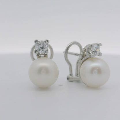 Pendientes de perlas.